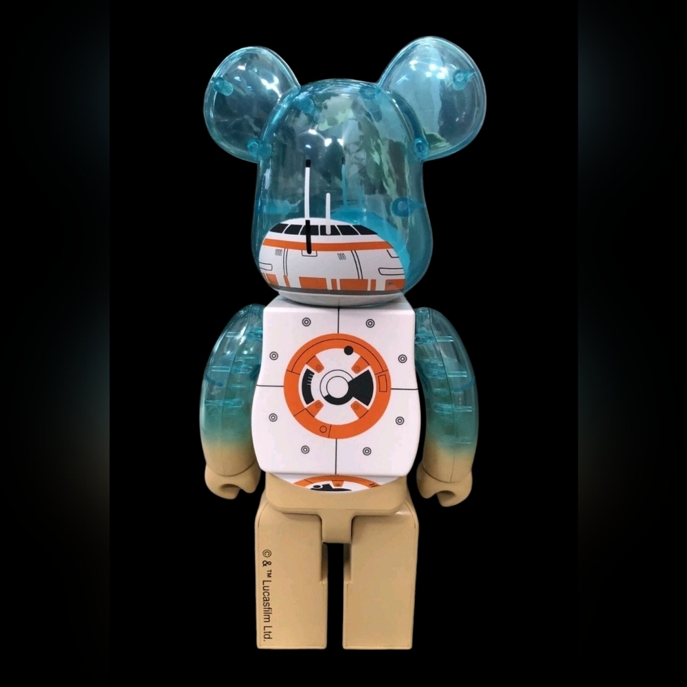Authentic Star Wars BB-8 400％ BE@RBRICK Bearbrick Medicom Toy figure - Picture 6 of 6